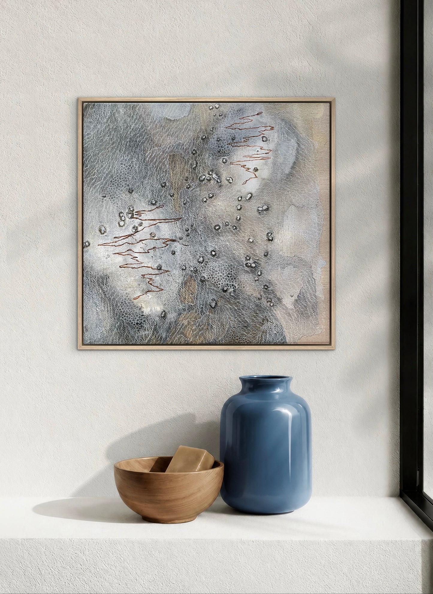 On exhibition at AAF Melbourne - Scribbly Gum I