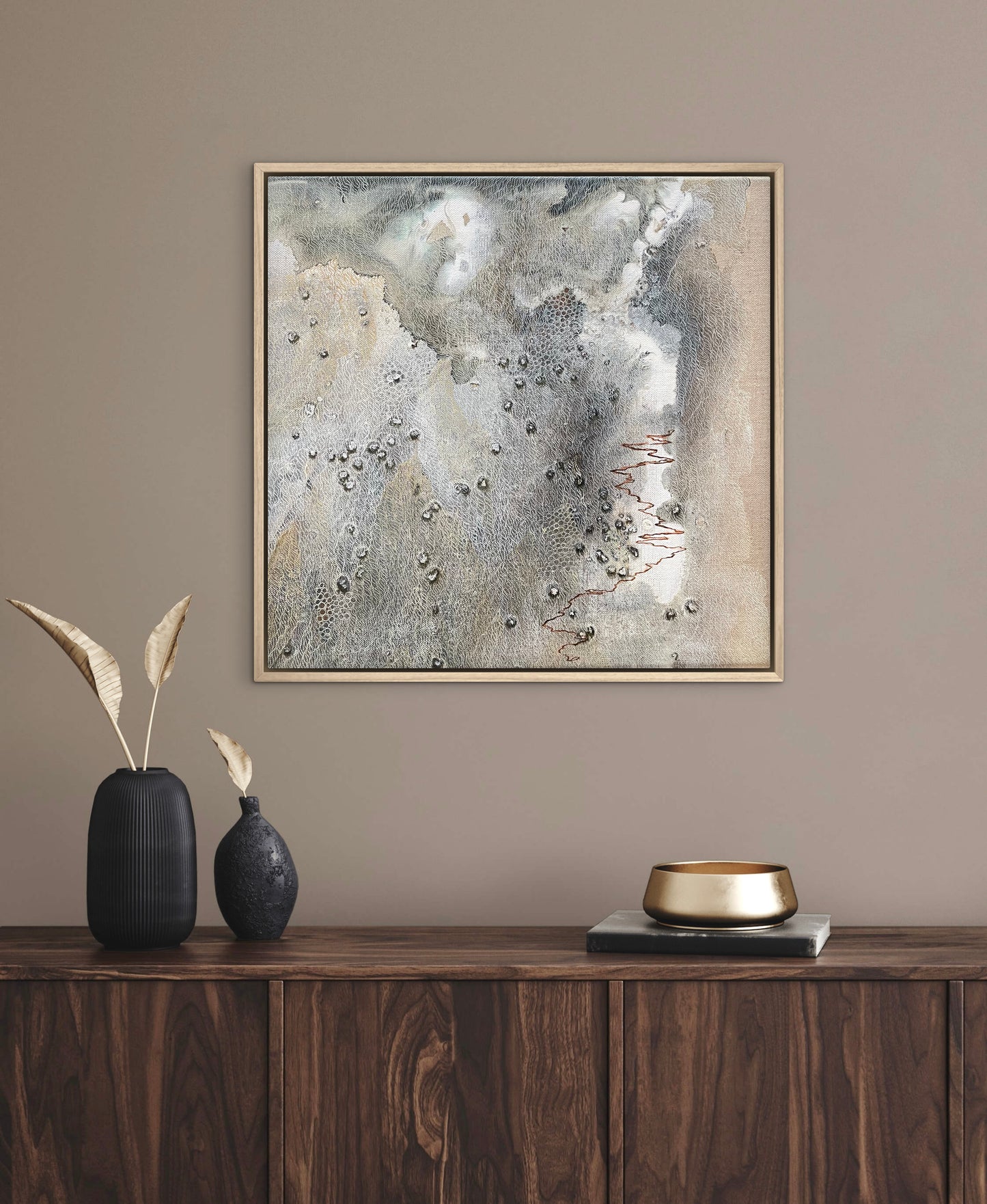 On exhibition at AAF Melbourne - Scribbly Gum III