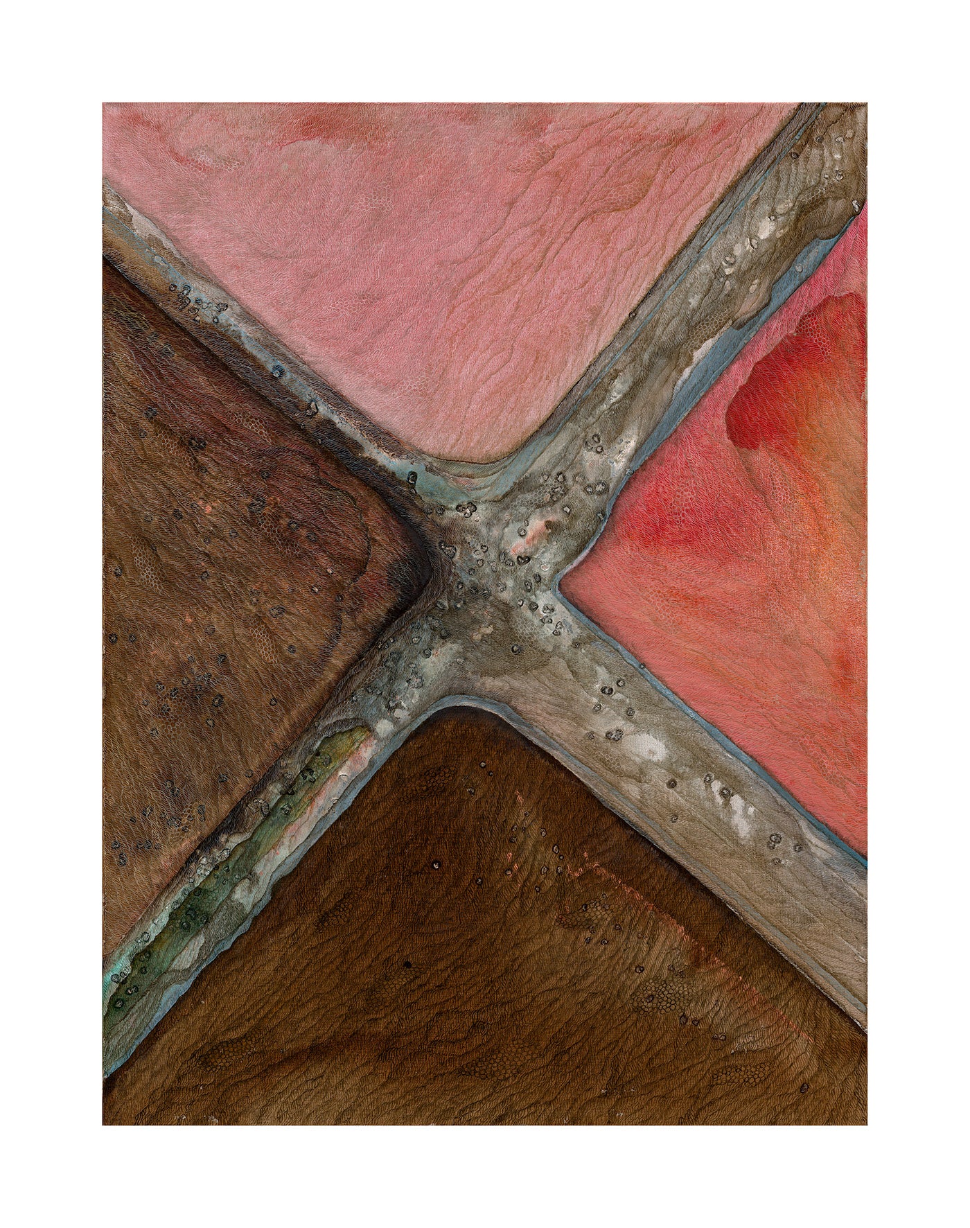 Hutt Lagoon - 23347 FINE ART PRINT