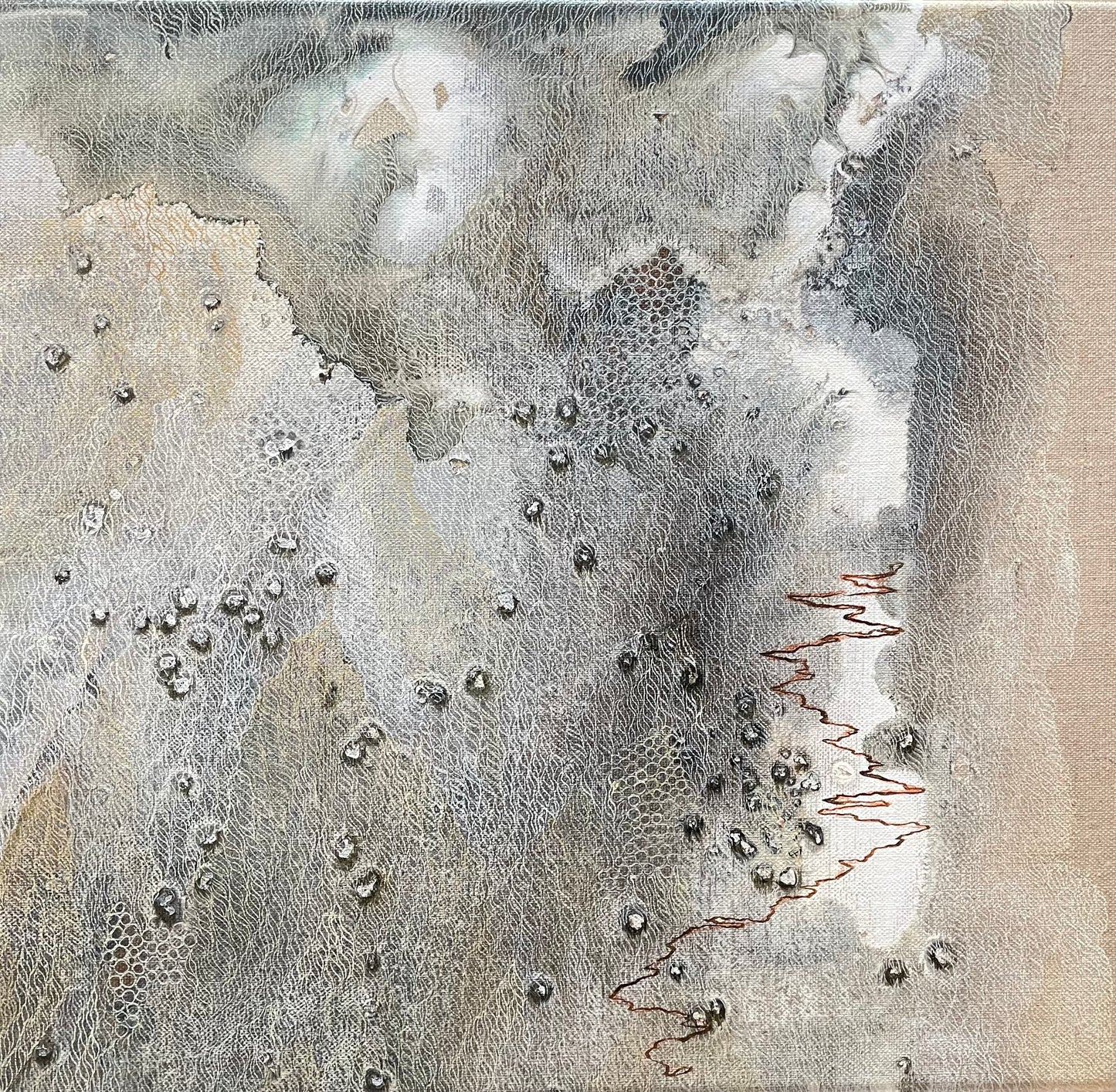 On exhibition at AAF Melbourne - Scribbly Gum III
