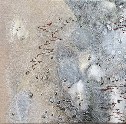 On exhibition at AAF Melbourne - Scribbly Gum II