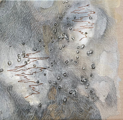 On exhibition at AAF Melbourne - Scribbly Gum I