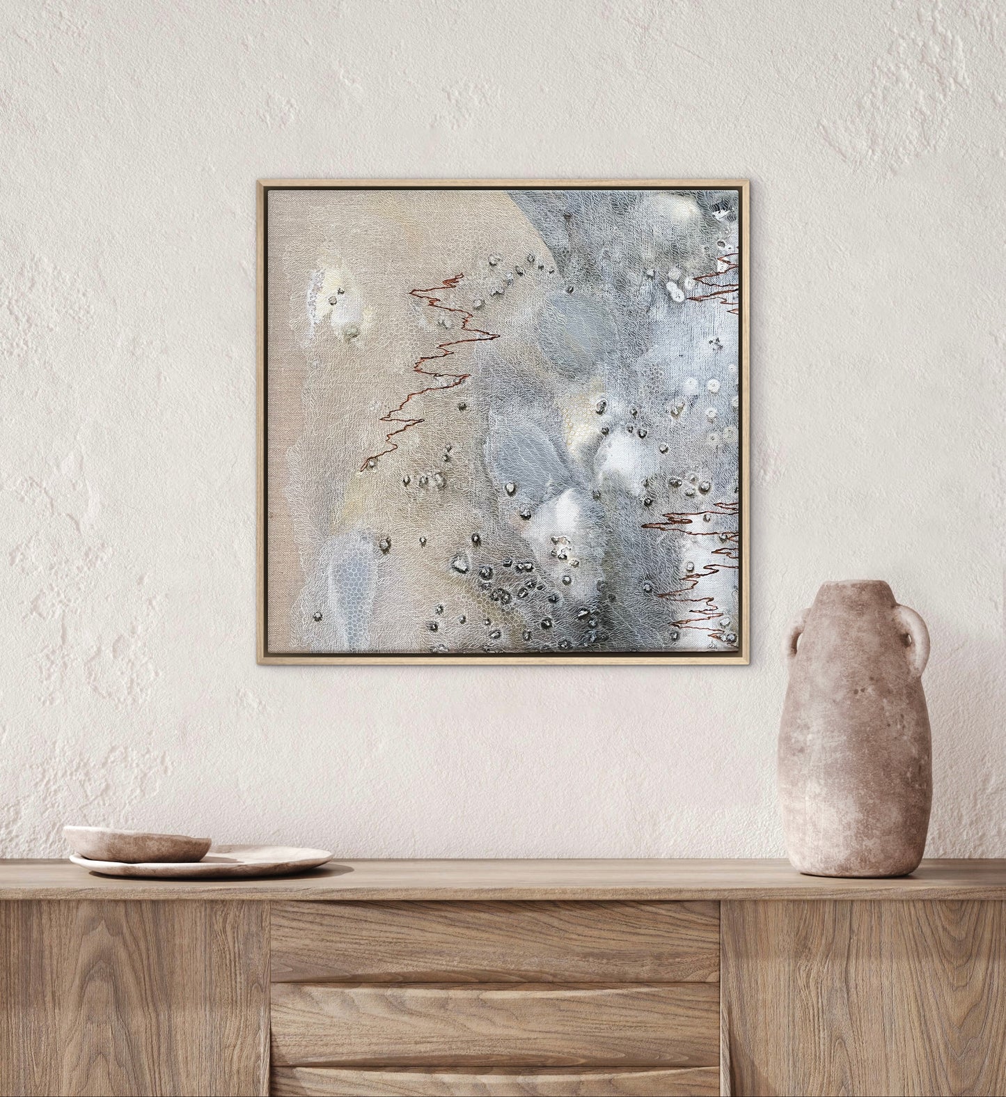 On exhibition at AAF Melbourne - Scribbly Gum II