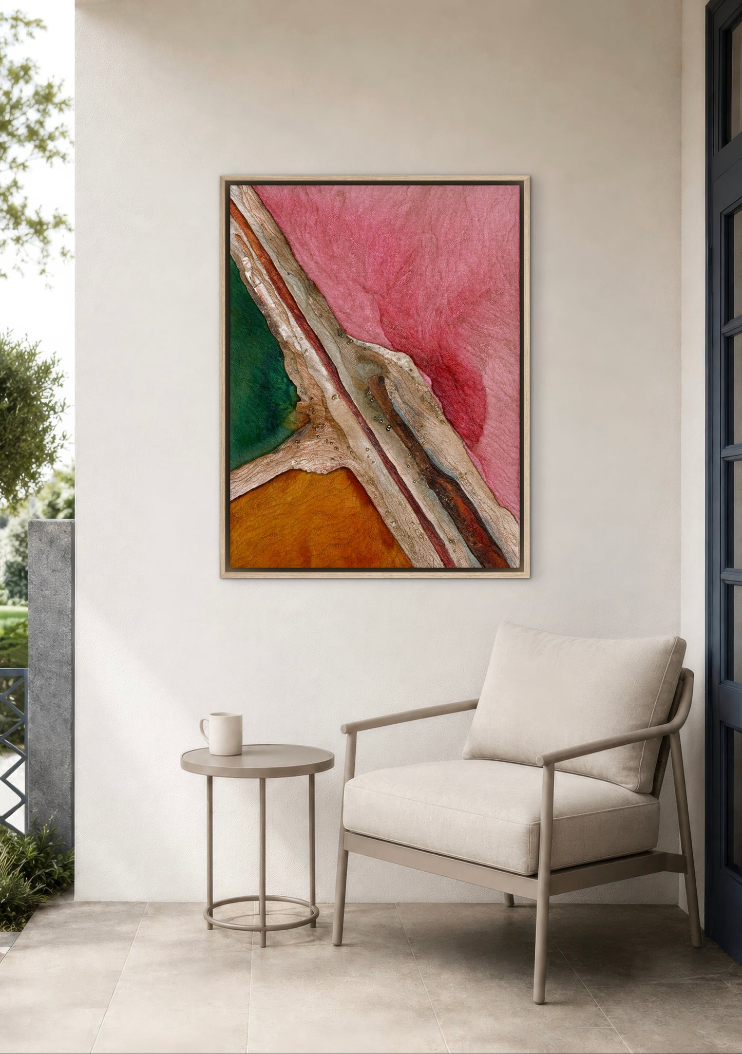 On exhibition at AAF Melbourne - A Quiet Perspective - Hutt Lagoon WA (II)