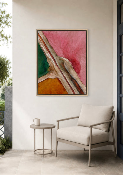 On exhibition at AAF Melbourne - A Quiet Perspective - Hutt Lagoon WA (II)