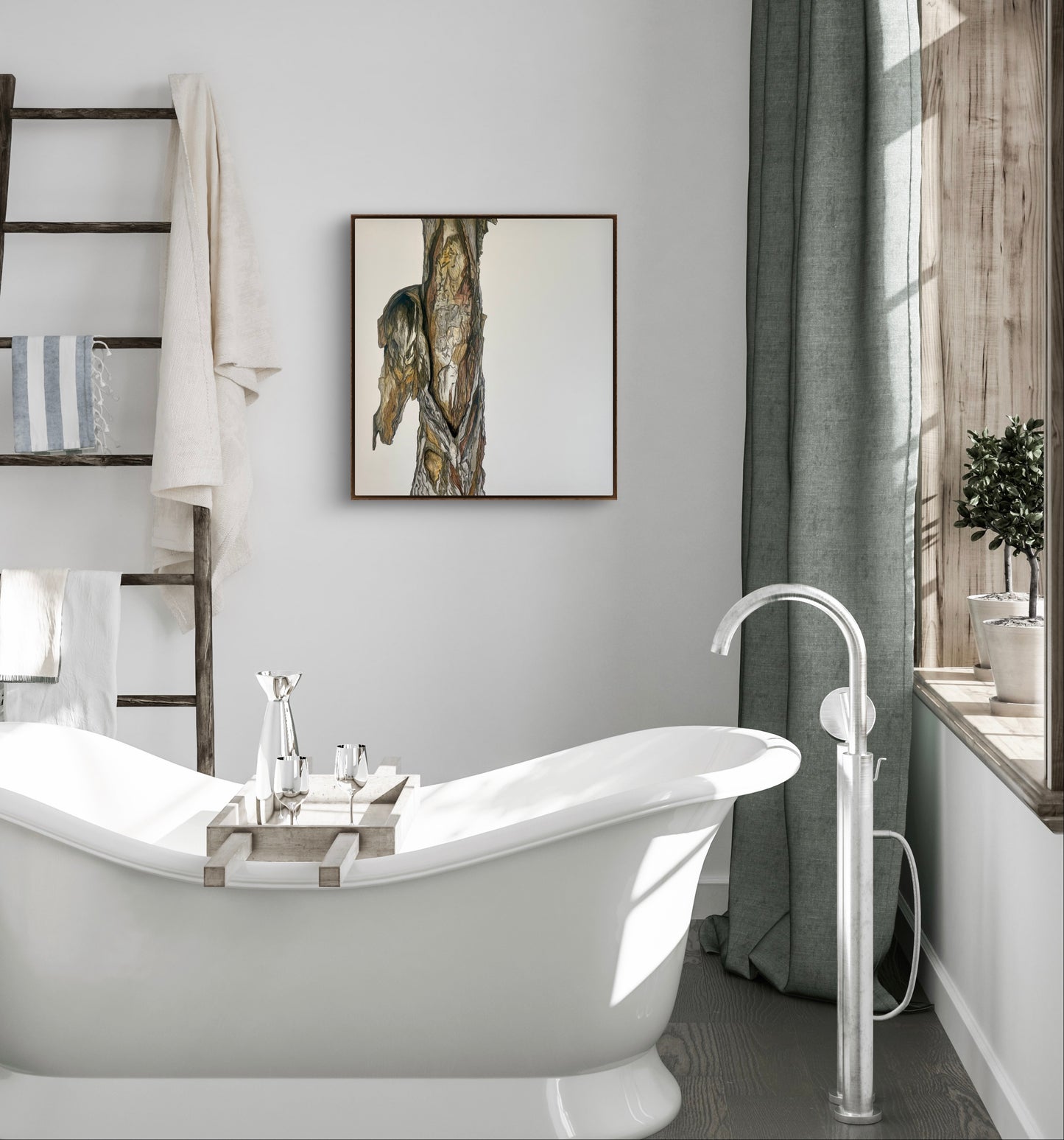 Whispers in the layers - Paperbark Tree II